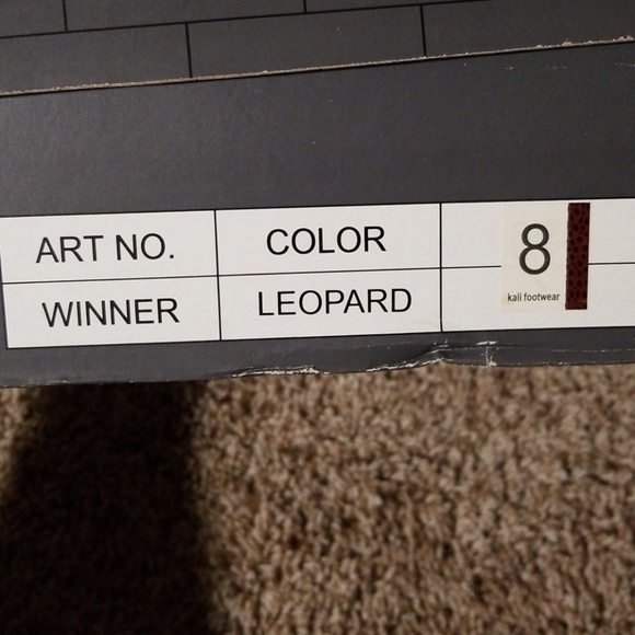 Leopard print boots - Picture 8 of 8